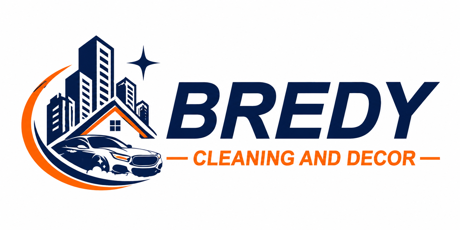 Bredy Cleaning and Decor Logo